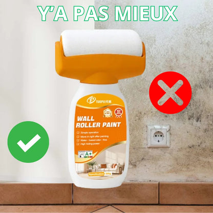 Peinture au rouleau : simple, propre, efficace