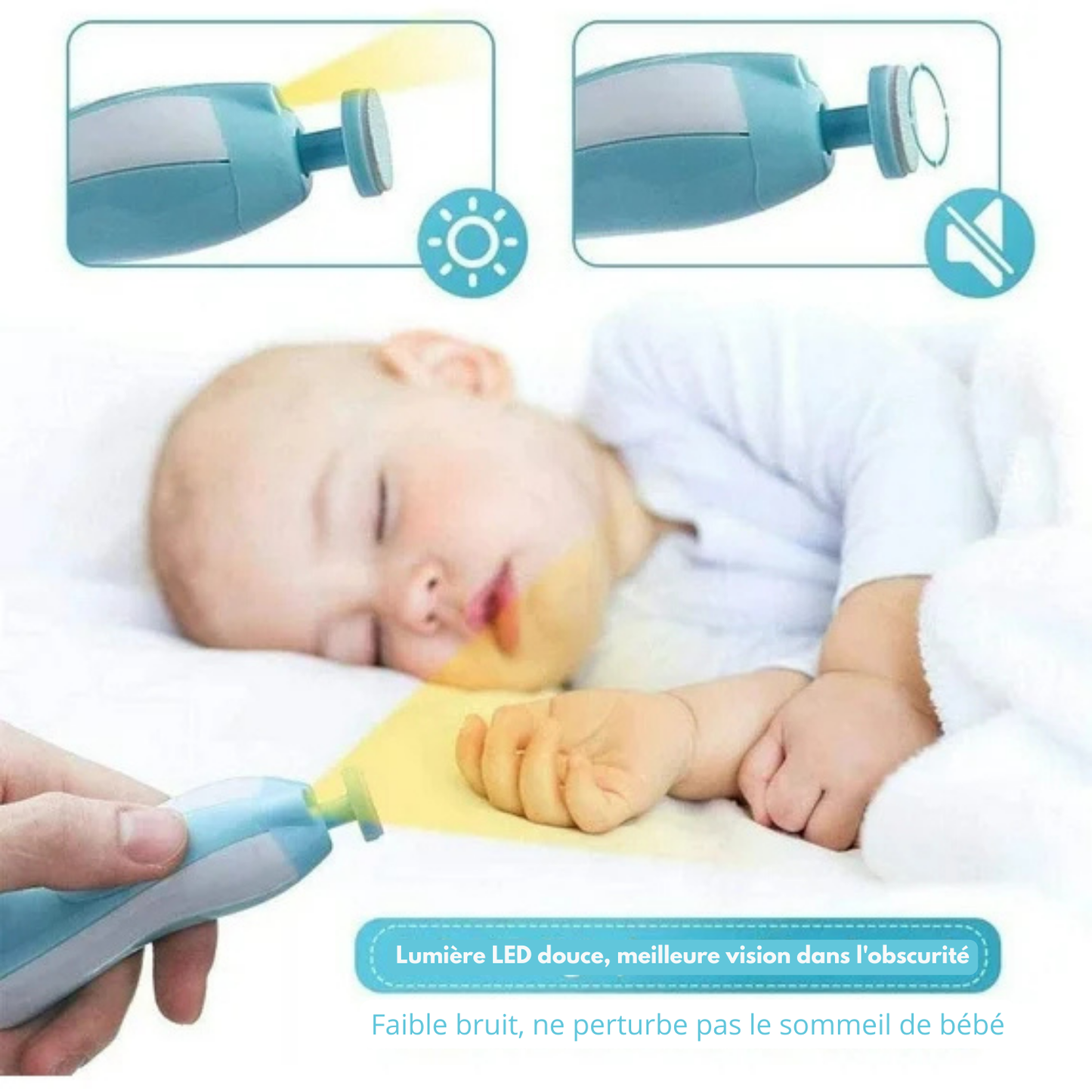 Coupe-Ongles Multi-fonctionnel pour Bébé